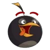 Стикер 4 😡 Angry birds - злые птички эмоджи
