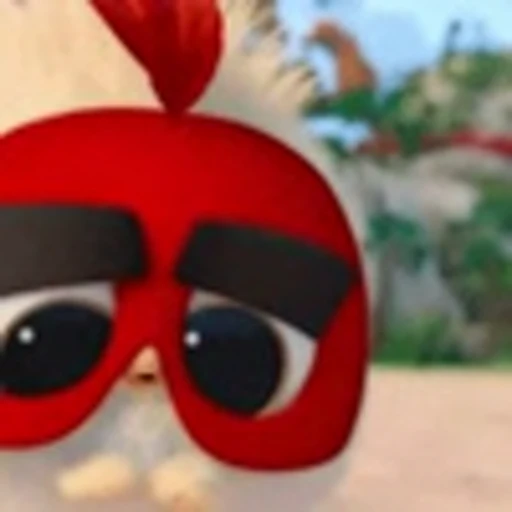 Эмодзи Шрифт из Angry Birds, русские и английские красного цвета для Telegram — скачать