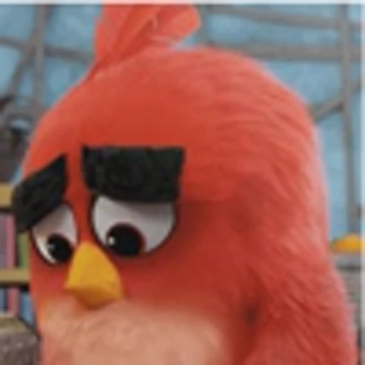 🤩 Эмодзи «Шрифт из Angry Birds, русские и английские красного цвета» для Telegram
