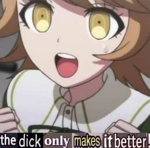 👚 Стикер «AniViolence» для Telegram