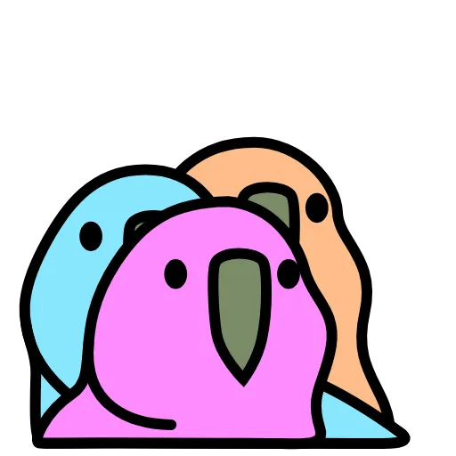 Стикер 52 Party Parrot