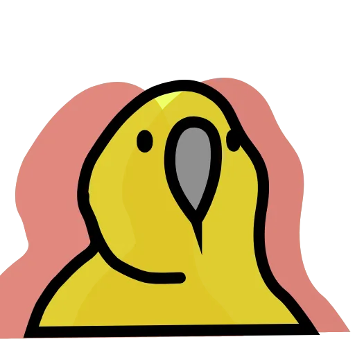 Стикер 48 Party Parrot