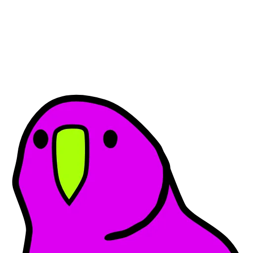 Стикер 42 Party Parrot