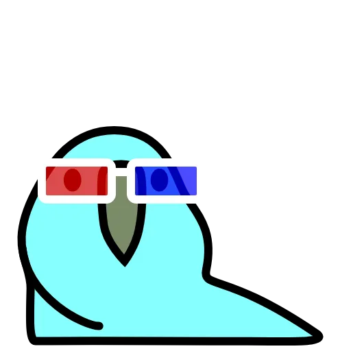 Стикер 31 Party Parrot