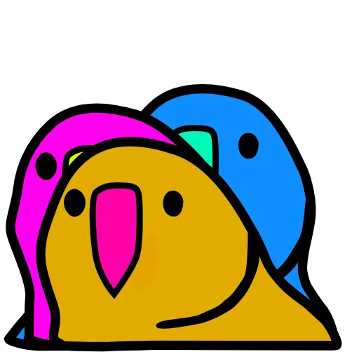 Стикер 53 Party Parrot