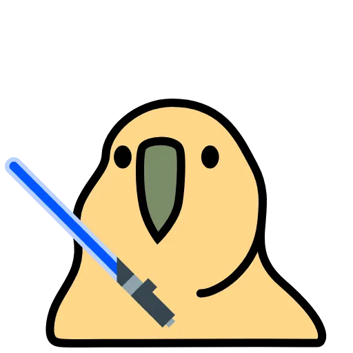 Стикер 14 Party Parrot