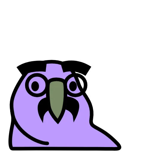 Стикер 16 Party Parrot