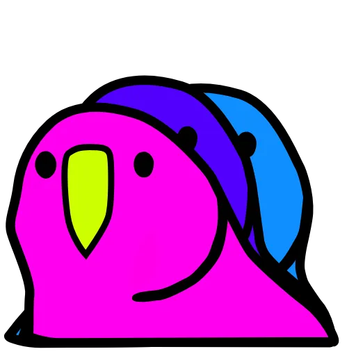 Стикер 49 Party Parrot