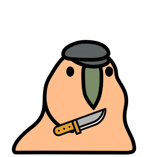 Стикер 22 Party Parrot