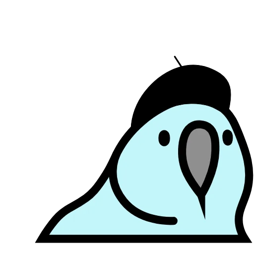Стикер 38 Party Parrot