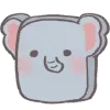 Стикер 22 Animal Toast