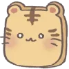 Стикер 21 Animal Toast