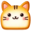 Стикер 42 🐱 Набор эмоджи с котульками пирожульками