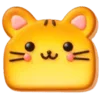Стикер 61 🐱 Набор эмоджи с котульками пирожульками