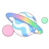 Стикер 8 Animated All Space