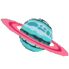 Стикер 40 Animated All Space