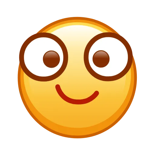Стикер 11 Kawaii emoji - Animated Asian Emoji