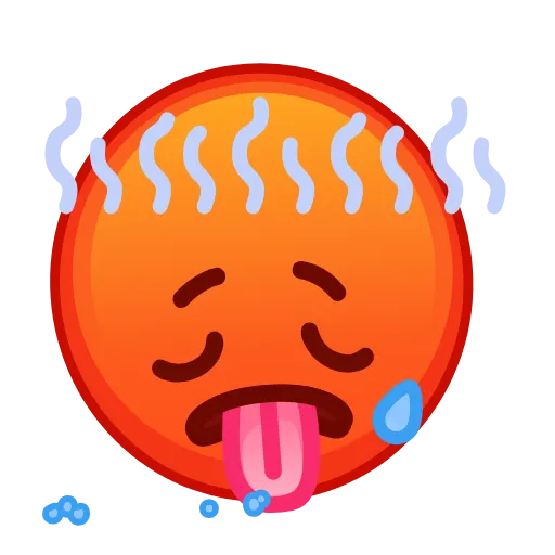 Стикер 47 Kawaii emoji - Animated Asian Emoji