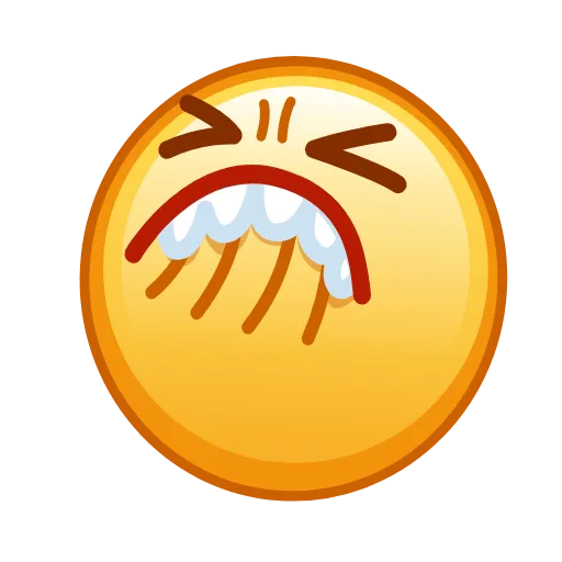 Стикер 38 Kawaii emoji - Animated Asian Emoji
