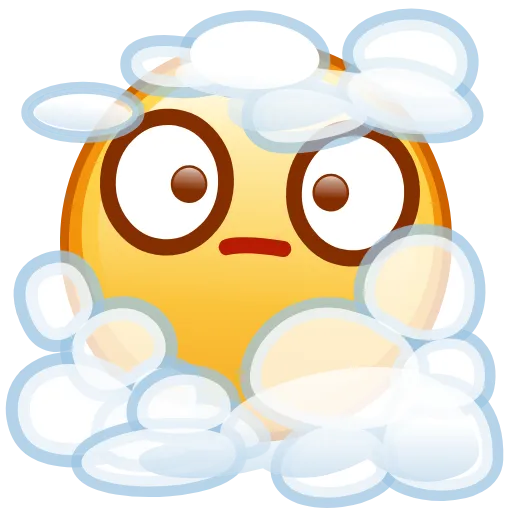 Стикер 49 Kawaii emoji - Animated Asian Emoji