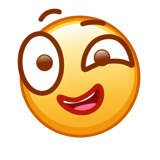 Стикер 13 Kawaii emoji - Animated Asian Emoji