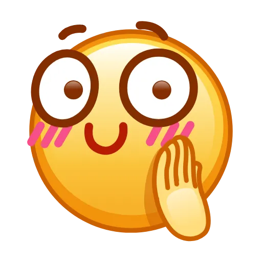 Стикер 9 Kawaii emoji - Animated Asian Emoji