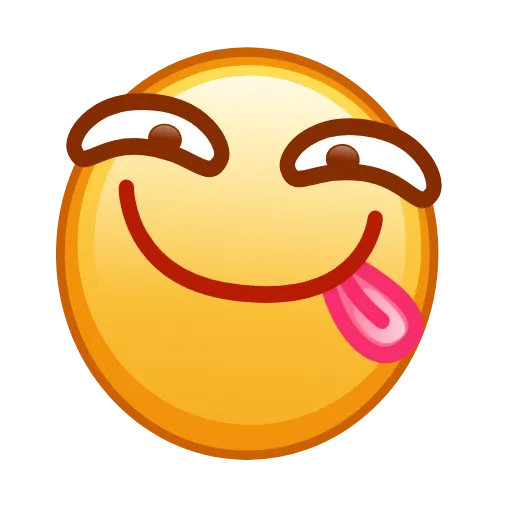 Стикер 21 Kawaii emoji - Animated Asian Emoji