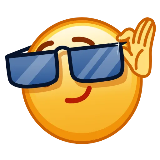 Стикер 28 Kawaii emoji - Animated Asian Emoji