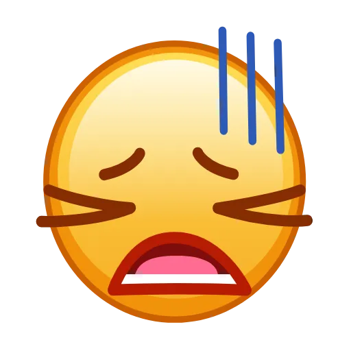 Стикер 39 Kawaii emoji - Animated Asian Emoji