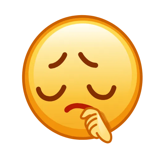 Стикер 34 Kawaii emoji - Animated Asian Emoji