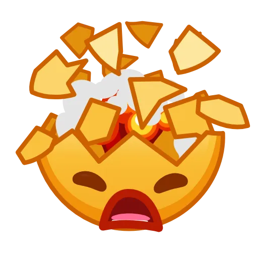 Стикер 45 Kawaii emoji - Animated Asian Emoji