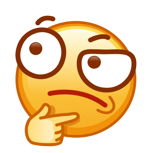Стикер 55 Kawaii emoji - Animated Asian Emoji