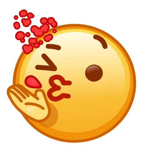 Стикер 17 Kawaii emoji - Animated Asian Emoji