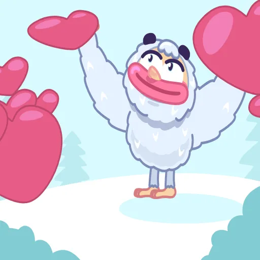 Стикер 16 ❓👋🥰😭🫂👍