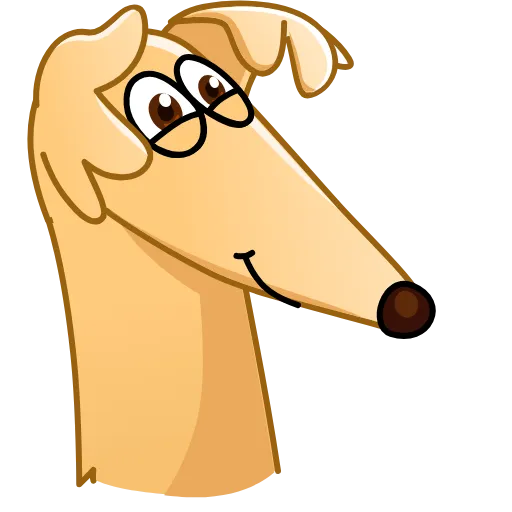 Стикер 26 Borzoi