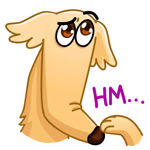 Стикер 16 Borzoi