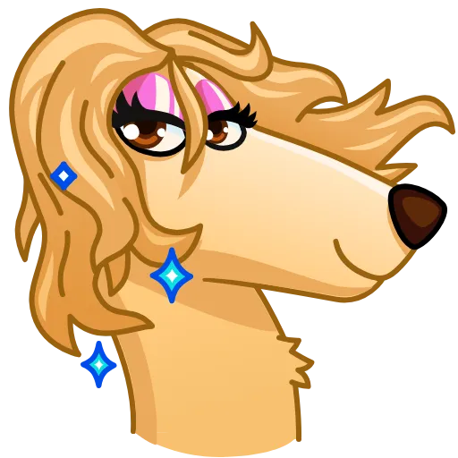 Стикер 35 Borzoi