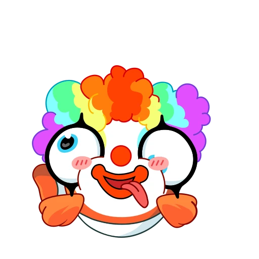 🤡 Стикер «Пузырик» для Telegram
