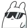 Стикер 59 Animated Bunny