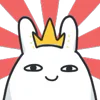 Стикер 9 Animated Bunny