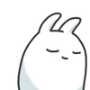 Стикер 27 Animated Bunny