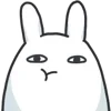 Стикер 21 Animated Bunny