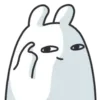 Стикер 57 Animated Bunny