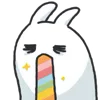 Стикер 18 Animated Bunny