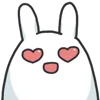 Стикер 7 Animated Bunny