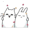Стикер 50 Animated Bunny