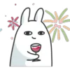 Стикер 48 Animated Bunny
