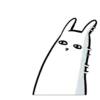 Стикер 45 Animated Bunny
