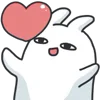 Стикер 13 Animated Bunny