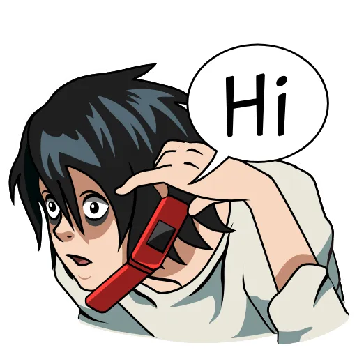 Стикер 5 Death Note